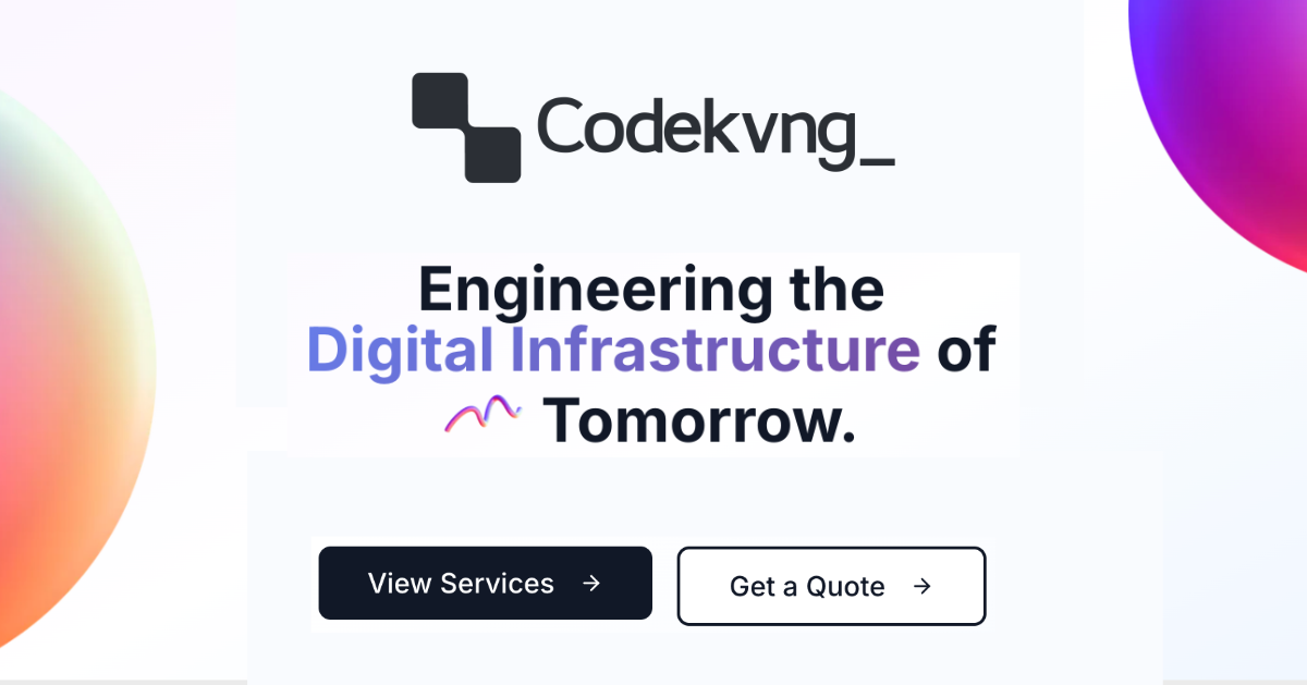 Codekvng Studios | Enterprise Software Development House